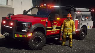 GTA 5 MOD  BOMBEROS  SALVANDO VIDAS  TheAxelGamer [upl. by Kcajyllib448]