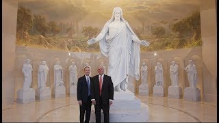 Two Apostles Lead a Virtual Tour of the Rome Italy Temple [upl. by Nagrom100]