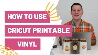 How To Use Cricut Printable Vinyl [upl. by Nomed]