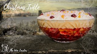 Traditional Scottish Christmas Trifle Recipe Typsy Laird recipe Scotland [upl. by Askwith]