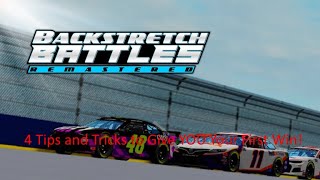 4 Backstretch Battles Tips and Tricks to Help YOU Get YOUR First Win [upl. by Lehcor]