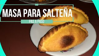 MASA PARA REALIZAR SALTEÑAS [upl. by Zenitram415]