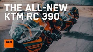 The 2022 KTM RC 390  Bred on the race track  KTM [upl. by Akerahs]