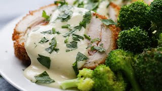 Crispy Creamy Chicken Cordon Bleu [upl. by Hasheem]