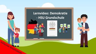 Lernvideo Demokratie 🗳️ HSU Grundschule [upl. by Aehtrod]