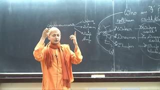 Swami Sarvapriyananda at IITK  quotWho Am Iquot according to Mandukya UpanishadPart 1 [upl. by Octavus]