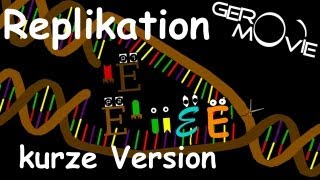 DNAReplikation Biologie GeroMovie kurze Version [upl. by Renckens]