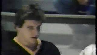 Boston Bruins vs New York Rangers December 23 1979  MSG Brawl [upl. by Aleacim]