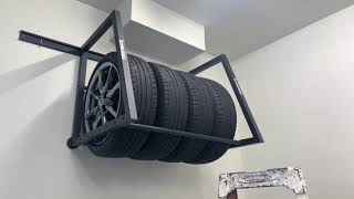 Tirerack tirerackcom Tire Storage Rack Post Install Review [upl. by Minerva]