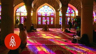 Step Inside Iran’s Kaleidoscopic Mosque [upl. by Afrikah250]