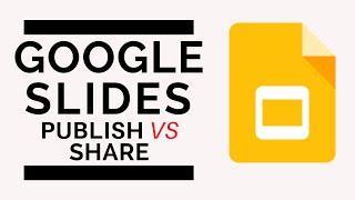 Google Slides  Publish to the web or Share  Whats the Diff [upl. by Magdala]