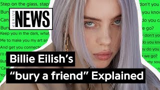 Billie Eilish’s “bury a friend” Explained  Song Stories [upl. by Ahsekahs632]