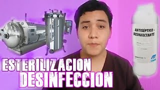 Metodos de DESINFECCION y ESTERILIZACION Bien explicado [upl. by Baum]