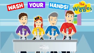 Kids Handwashing Song  Wash Your Hands for 20 Seconds  The Wiggles [upl. by Hiasi]