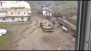 Şırnak Merkezde tank terörisleri böyle susturdu [upl. by Alber32]