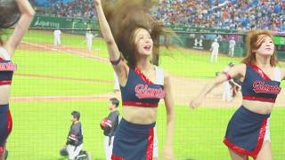 20180616 樂天女孩 Lotte Giants Cheerleader 中場battle 《Show Me Your BBA SAE 》朴騏良（PARK Kl RYANG） [upl. by Bovill]