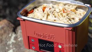 LunchEAZE The Worlds First Cordless Heating Lunch Box [upl. by Gretchen114]