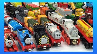 MASSIVE TOTALLY THOMAS TOWN UNBOXING Wooden Take Along ERTL Trains [upl. by Convery]