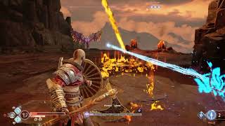 GOD OF WAR 4 HOW TO BEAT MUSPELHEIM VALKYRIE [upl. by Noonan69]