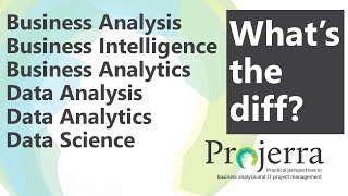 Business Analysis Business Intelligence Business Analytics What’s the Diff [upl. by Irdua]