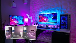 Lighting My Setup with Philips Hue [upl. by Yren]