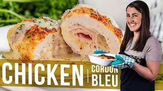 Classic Chicken Cordon Bleu Baked or Fried [upl. by Armitage]