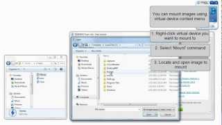 DAEMON Tools Lite Mount image howto [upl. by Eeresed]