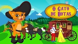 O Gato de Botas  Historia completa  Desenho animado infantil com Os Amiguinhos [upl. by Alue431]