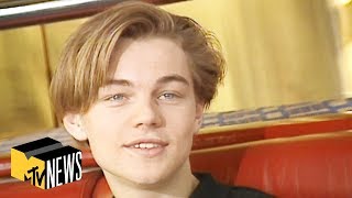 Leonardo DiCaprio in Paris 1995 🇫🇷 You Had To Be There  MTV News [upl. by Line]