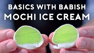 Mochi Ice Cream  Basics with Babish [upl. by Eillib]