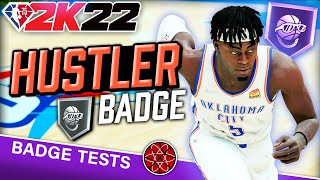 NBA 2K22 Best Defensive Badges  Hustler Badge 2K22 by 2K Lab [upl. by Elleniad416]