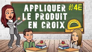 COMMENT APPLIQUER LE PRODUIT EN CROIX  ASTUCE  EXPLICATION [upl. by Ojillib]