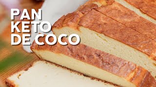 Receta keto Pan de harina de coco [upl. by Llevram]