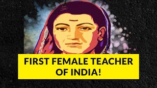 Savitribai Phule  the first female teacher of India  full story [upl. by Pearl]