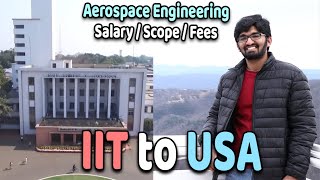 MS in Aerospace Engineering IIT To USA Journey Scope Salary Fees [upl. by Refinnaj22]