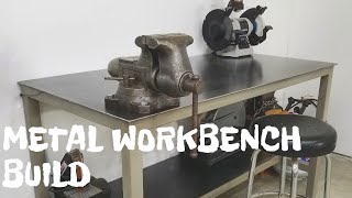 Metal Workbench Build [upl. by Koblas]