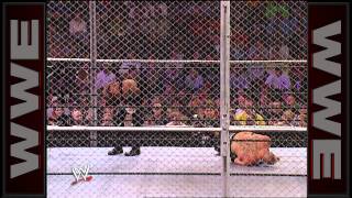 The Undertaker vs Brock Lesnar  Hell in a Cell WWE Championship Match No Mercy 2002 [upl. by Onahpets]