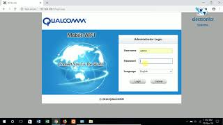 LTE 4G WiFi USB Modem Change Admin Password [upl. by Ayokal945]