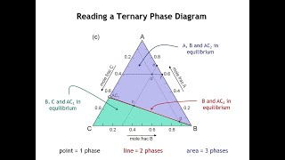 Lecture 21 Ternary Phase Diagrams [upl. by Isolda513]