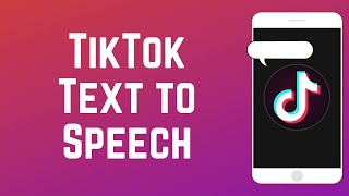 How to Use Text to Speech on TikTok [upl. by Eceer]