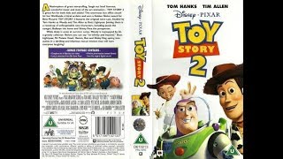 Toy Story 2 2000 UK VHS [upl. by Onitsirc]