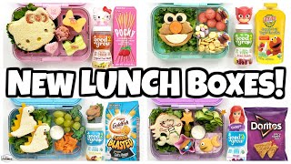 NEW LUNCH BOXES  Fun Sandwiches 🍎 NO COOKING REQUIRED [upl. by Eetnahs]