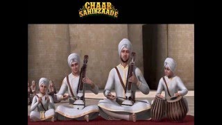 SatGur Nanak Pargateya Chaar Sahibzaade With Shabad and Translation [upl. by Cherida]