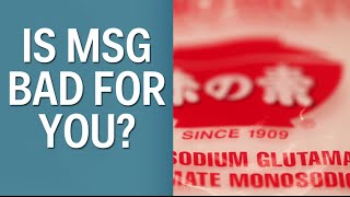 Is MSG Bad For You [upl. by Mosira210]