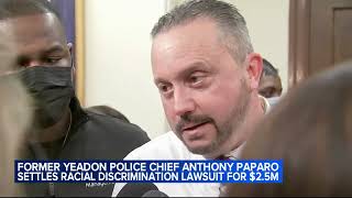 Former Yeadon police chief borough settle federal racial discrimination lawsuit for 25 million [upl. by Seni]