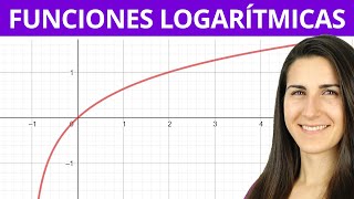 Funciones LOGARÍTMICAS 📈 Dominio Rango y Representación Gráfica [upl. by Hamford631]