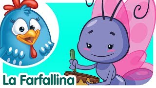 La Farfallina  Canzoni per bambini e bimbi piccoli [upl. by Genvieve]