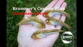 Fly Tying Brammers Seasoned Geezer  Trout Streamer [upl. by Seward96]