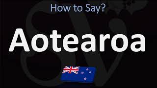 How to Pronounce Aotearoa NEW ZEALAND MAORI [upl. by Aniwde]