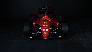 FULL BUILD Building Fujimi Ferrari F1 8788C 120 Scale Formula 1 Car  ASMR  Step by Step [upl. by Ahsilet799]